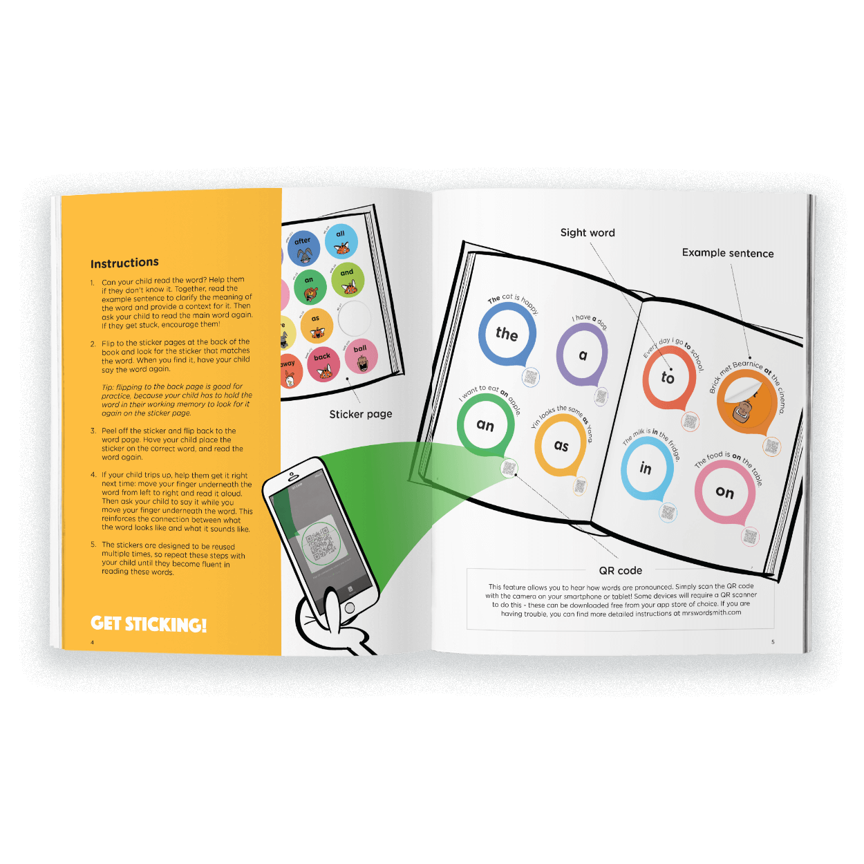 Stick It! sight word activity book carousel image