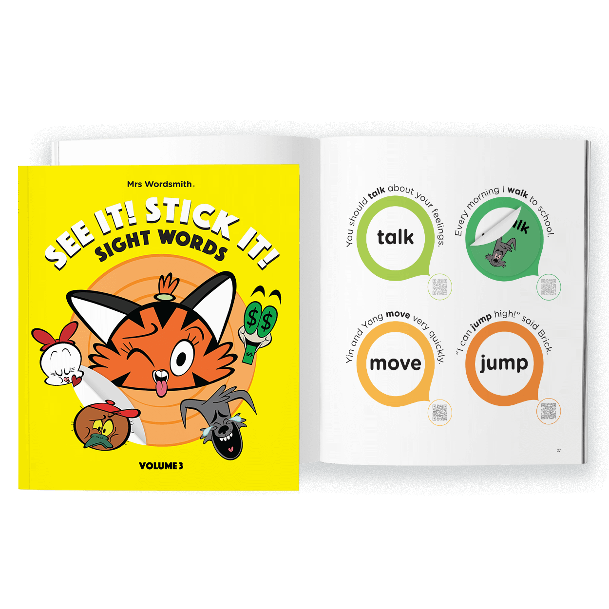 See It! Stick It! Sight Words Book - Volume 3