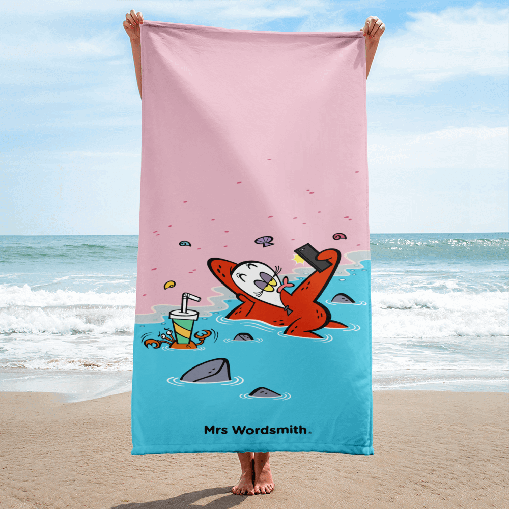Ozs Beach Shell fie Towel